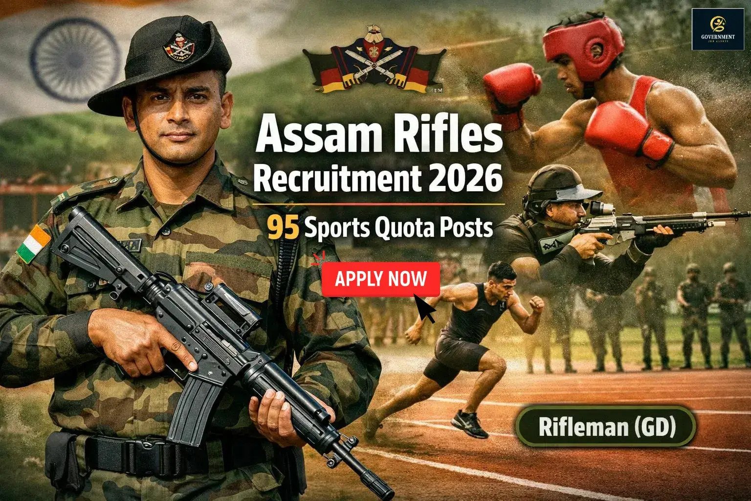 Assam Rifles Sports Quota Recruitment 2026: खेल प्रतिभाओं के लिए सुनहरा अवसर